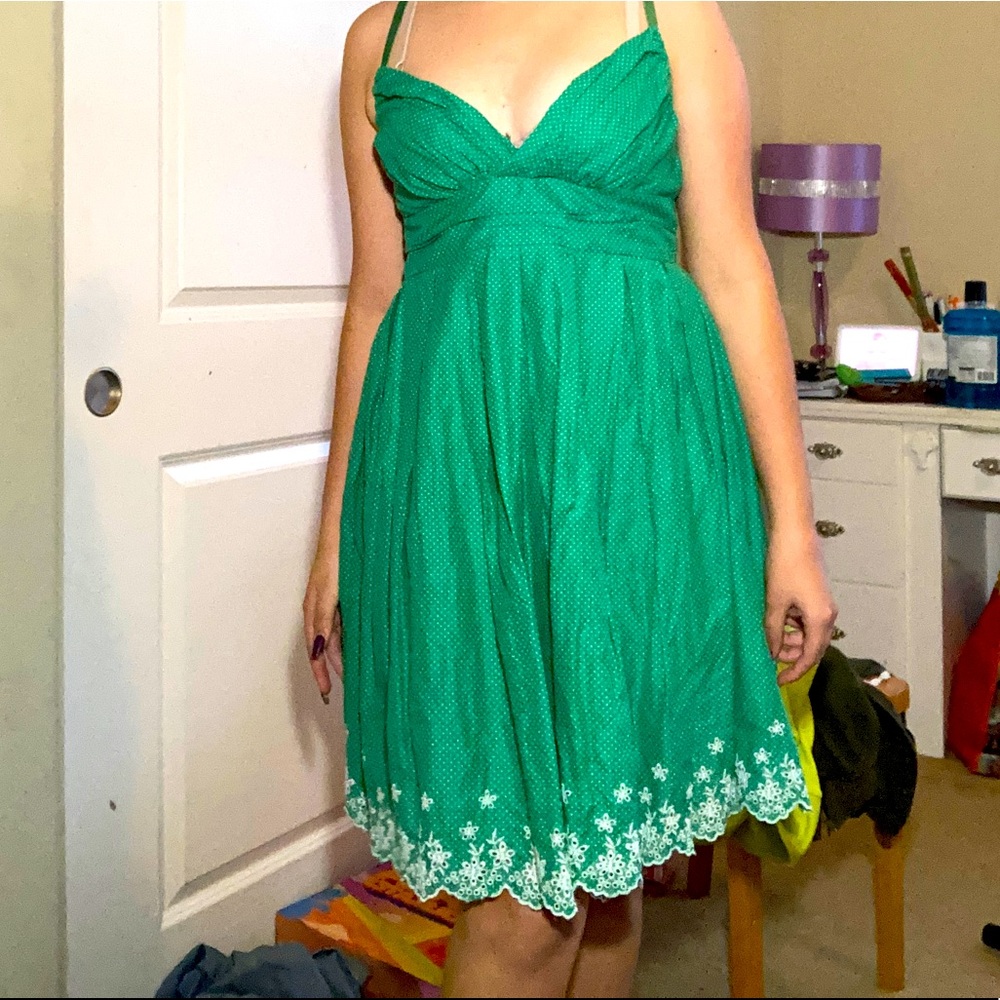 Necessary Objects-  Retro Polka-Dot Easter Dress
